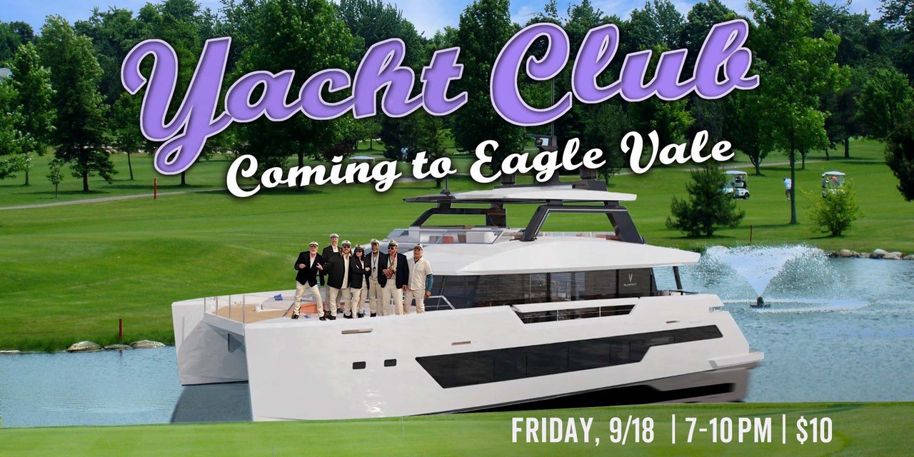 Yacht Club event flyer